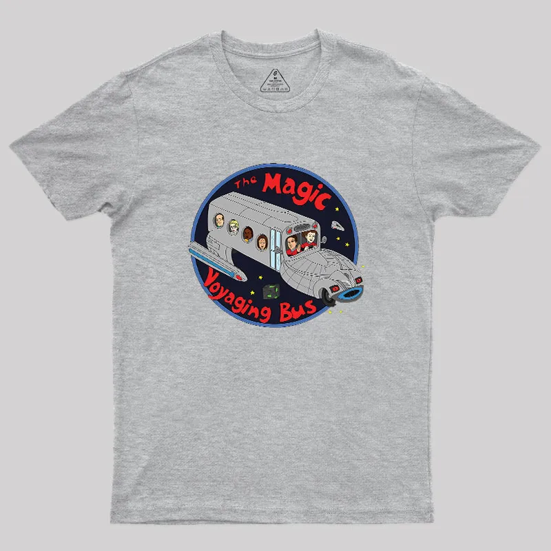 The Magic Voyaging Bus Geek T-Shirt - Image 4