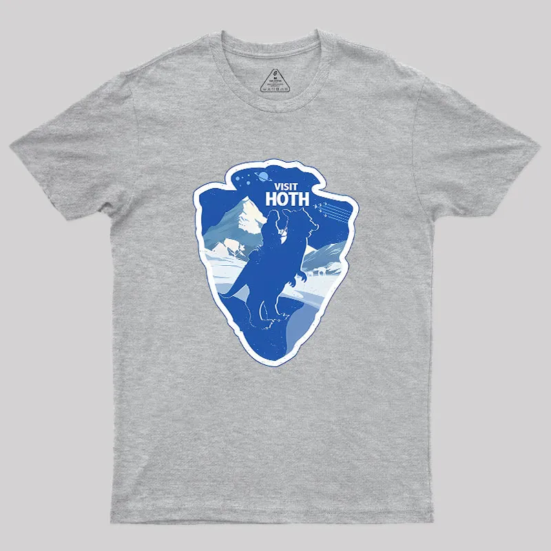 Visit Ice Planet Geek T-Shirt - Image 4