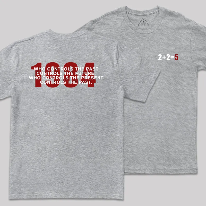 1984 Front and Back Printed Geek T-Shirt