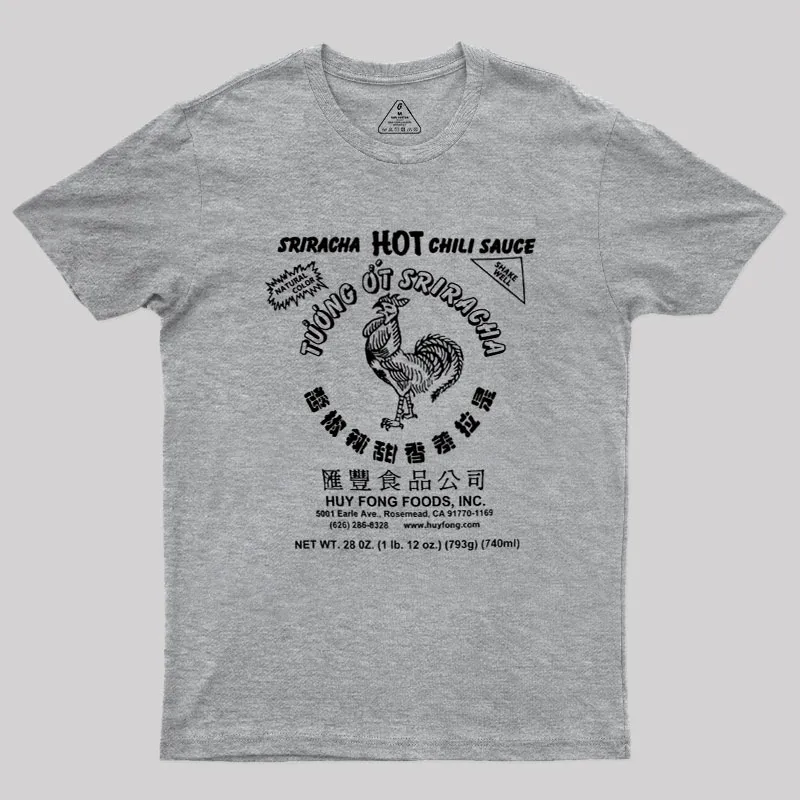 Spicy Rooster Geek T-Shirt - Image 5