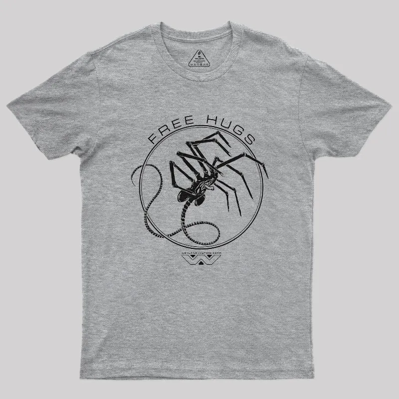 Free Hugs Geek T-Shirt - Image 4