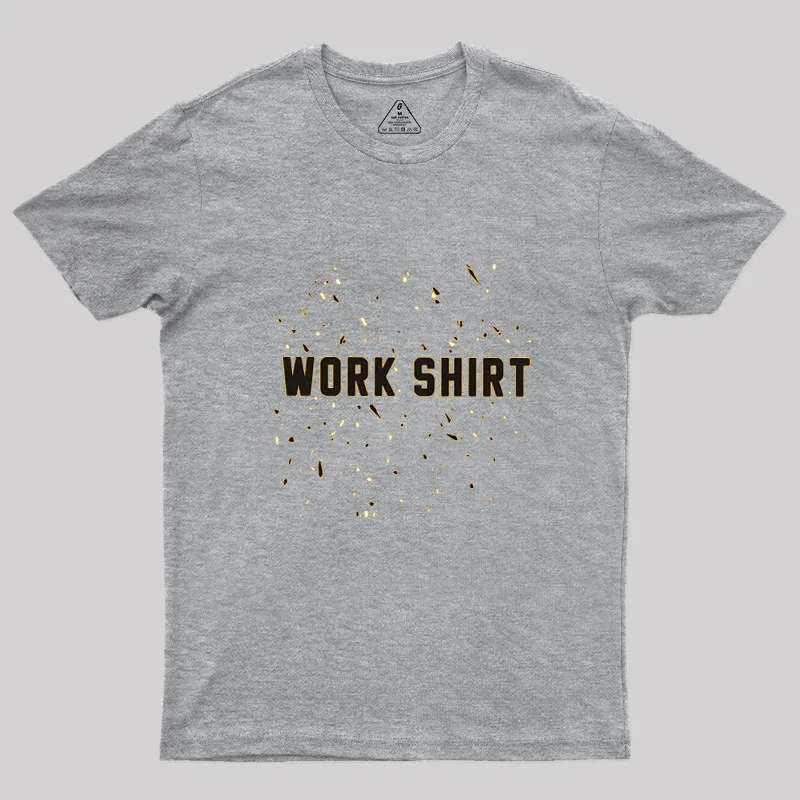 Work Shirt Peacemaker Geek T-Shirt - Image 2