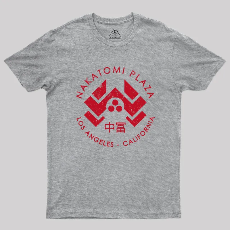 Alternative view of Nakatomi Plaza Geek T-Shirt