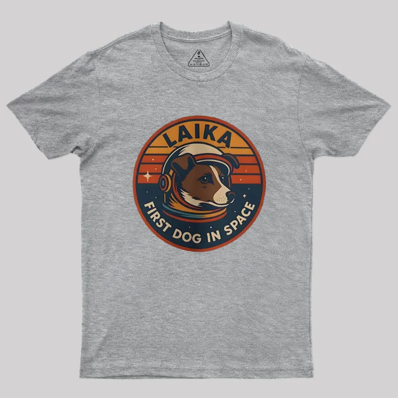 Laika Space Geek T-Shirt - Image 4