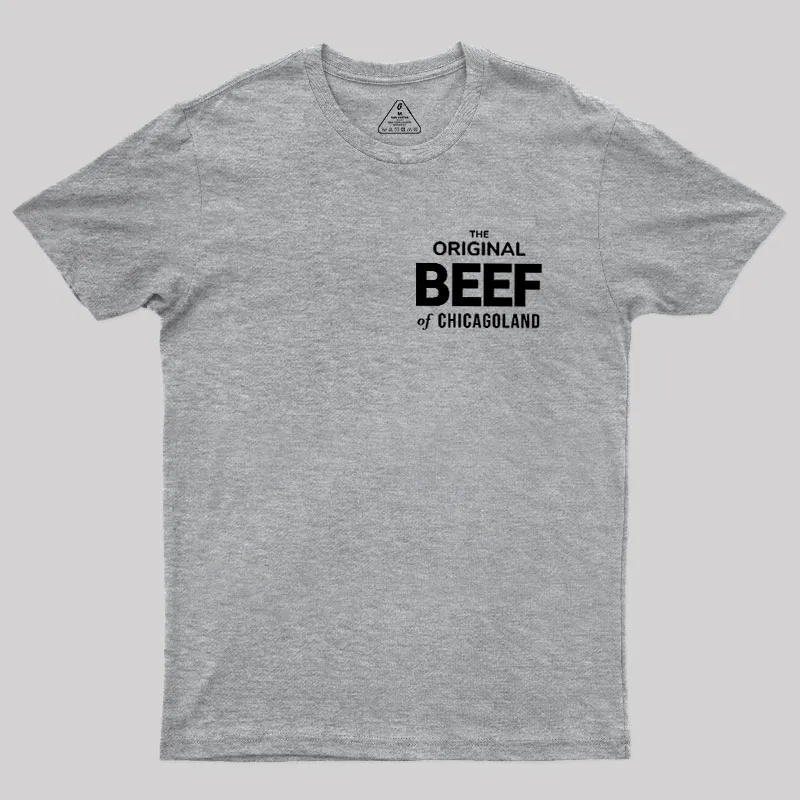 The Original Beef of Chicagoland Geek T-Shirt - Image 4