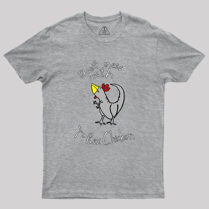 T-Rex-Chicken Geek T-Shirt - Image 4