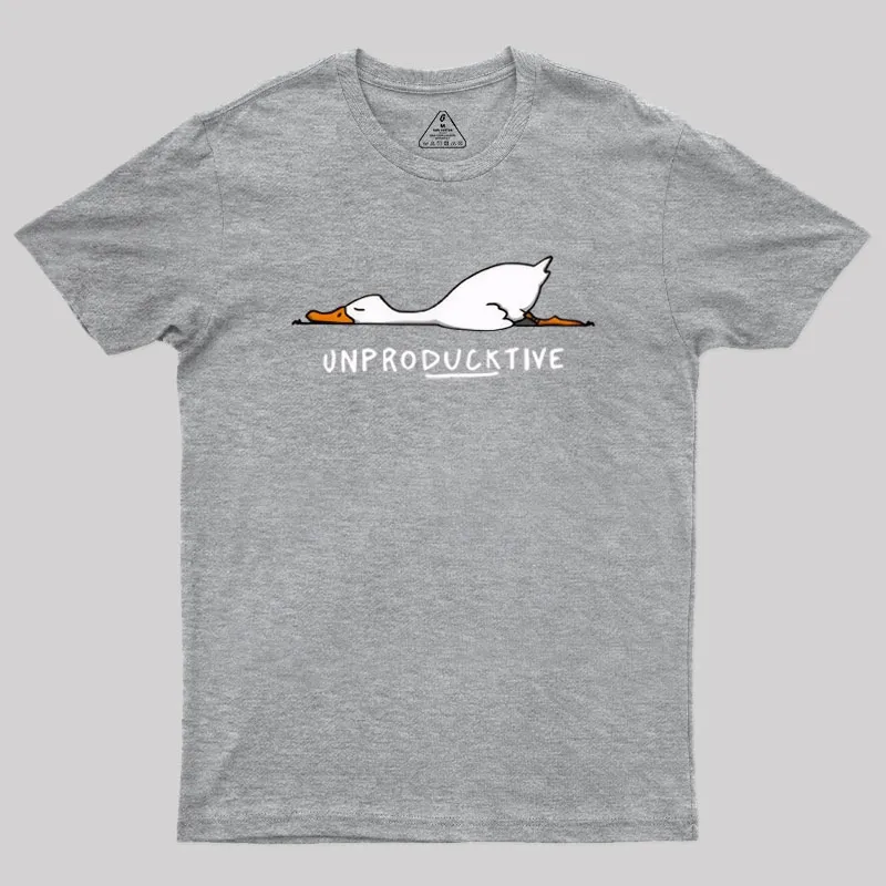 Unproducktive Geek T-Shirt - Image 4