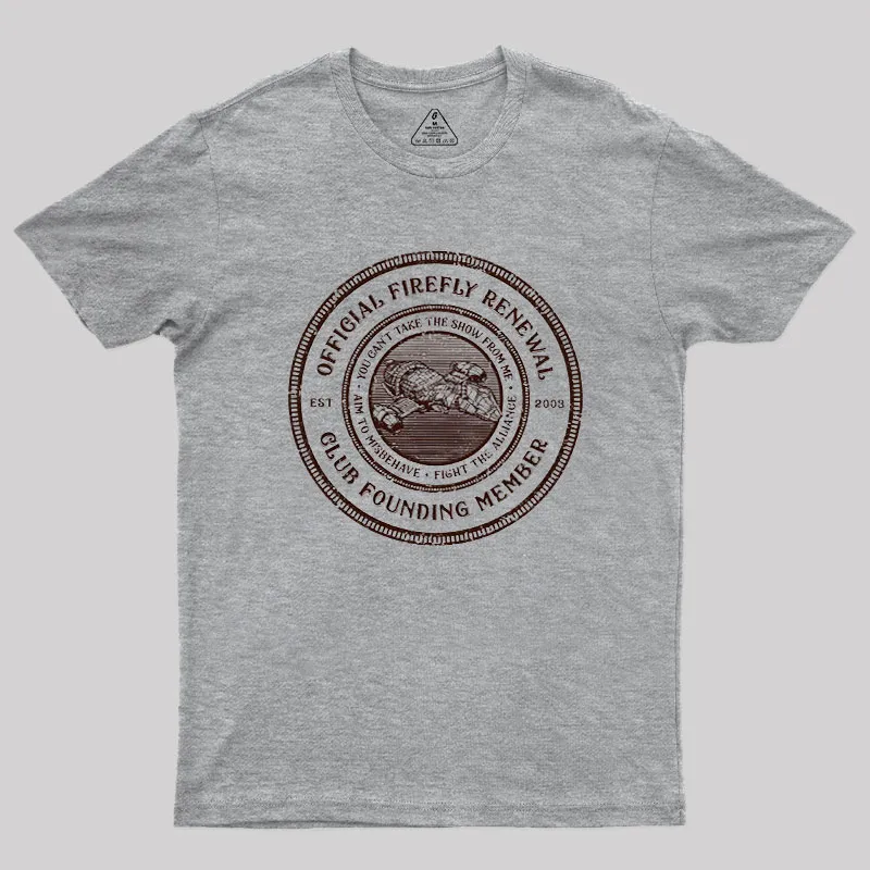 Firefly Renewal CLub Geek T-Shirt