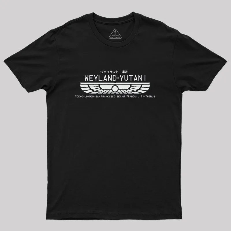 Weyland Yutani Geek T-Shirt - Image 3