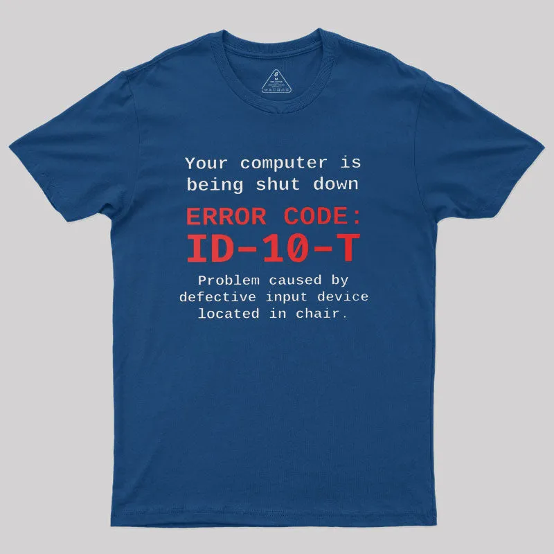 Your Computer is Being Shut Down T-Shirt - Image 2