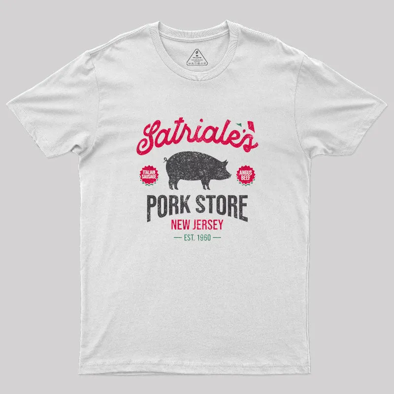 Satriales Pork Store T-Shirt - Image 5