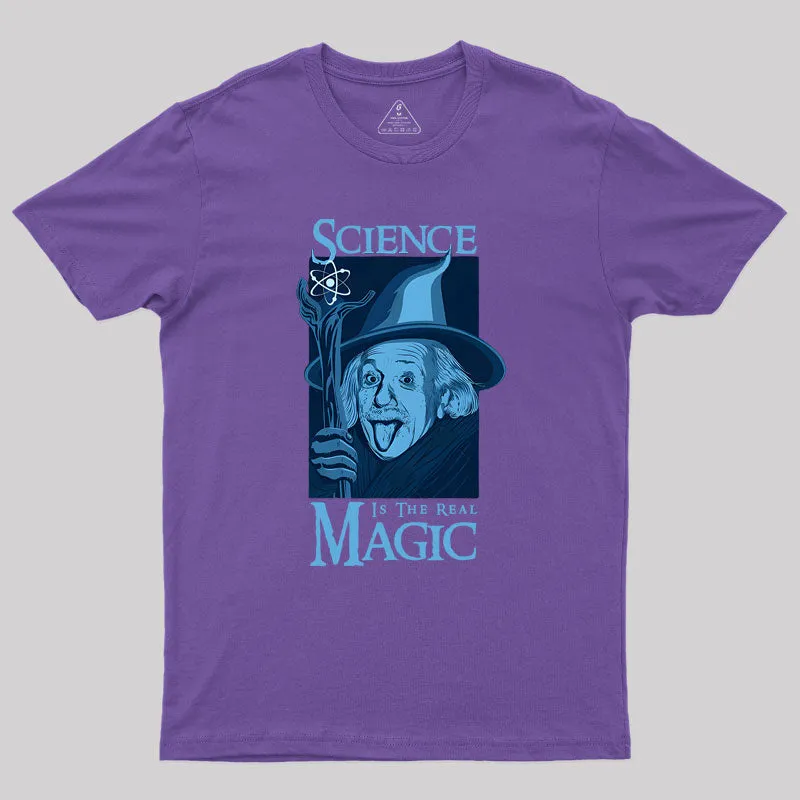 Science Is The Real Magic V2 Geek T-Shirt - Image 6