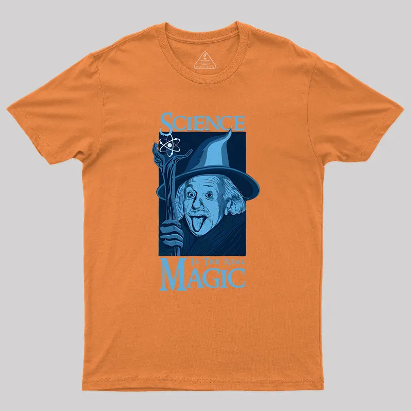 Science Is The Real Magic V2 Geek T-Shirt - Image 7