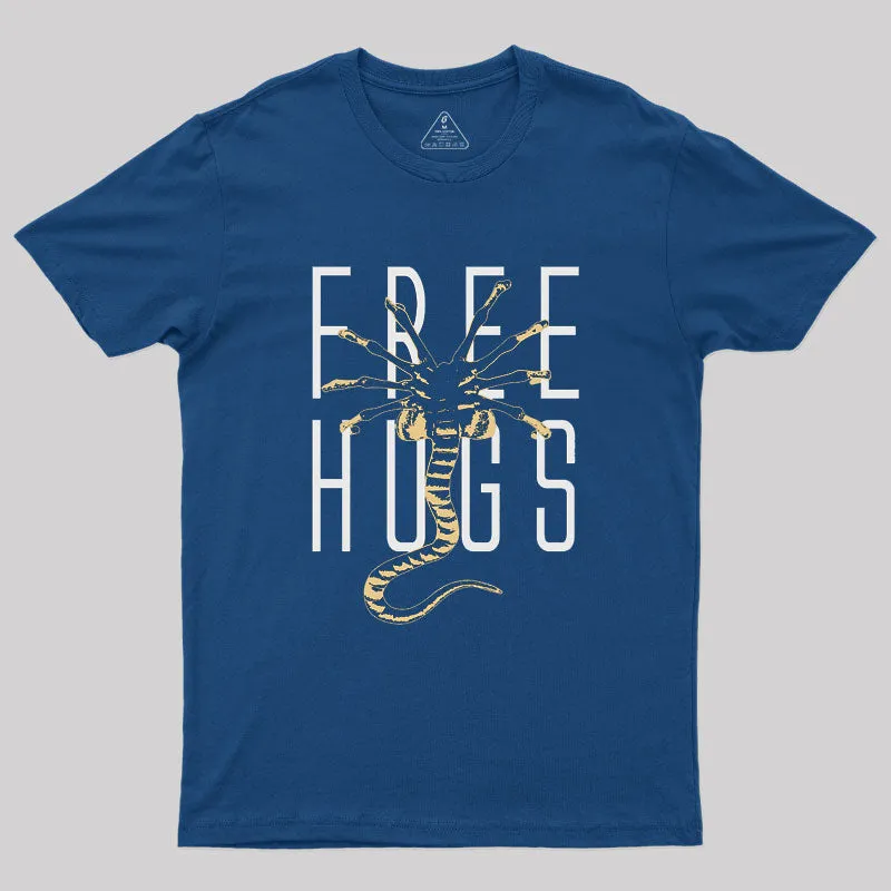 Alternative view of Face Hugger Free Hugs T-Shirt