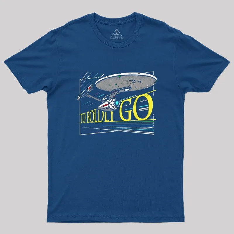 Alternative view of To Boldly Go T-Shirt