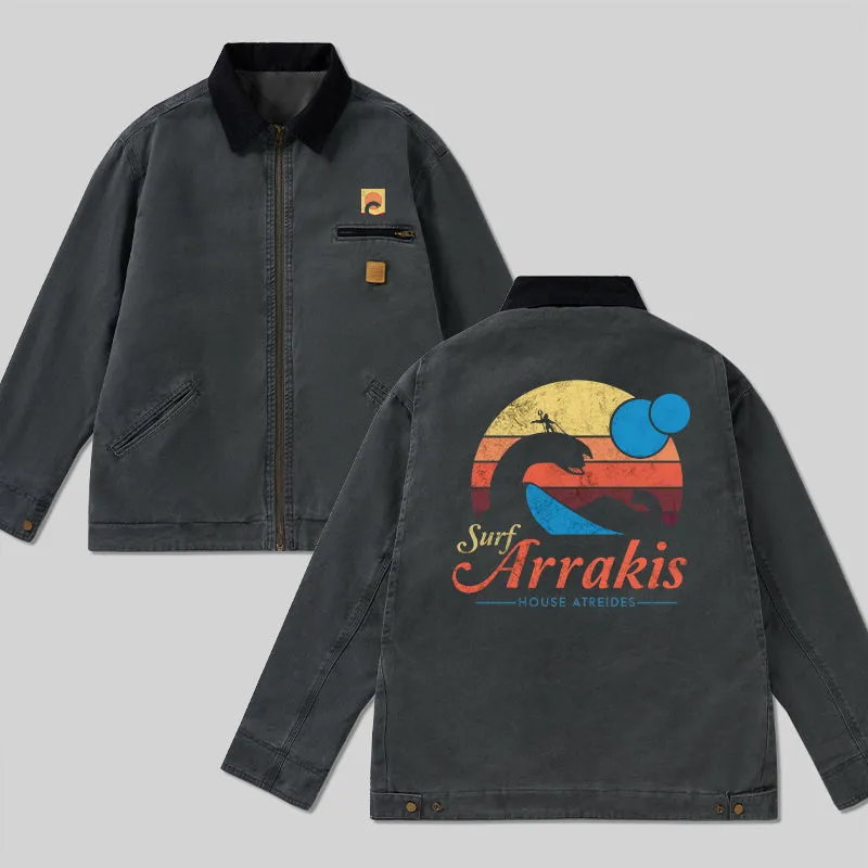 Alternative view of Desert Planet Classic Work Jacket