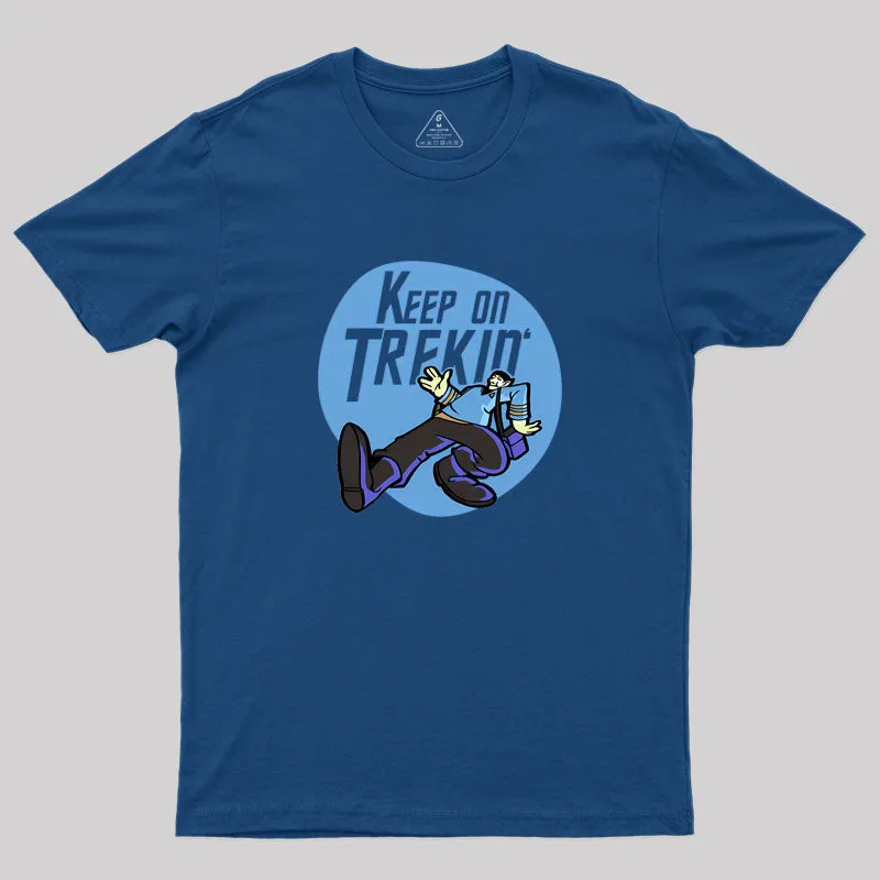 Alternative view of Keep on Trekin' Geek T-Shirt