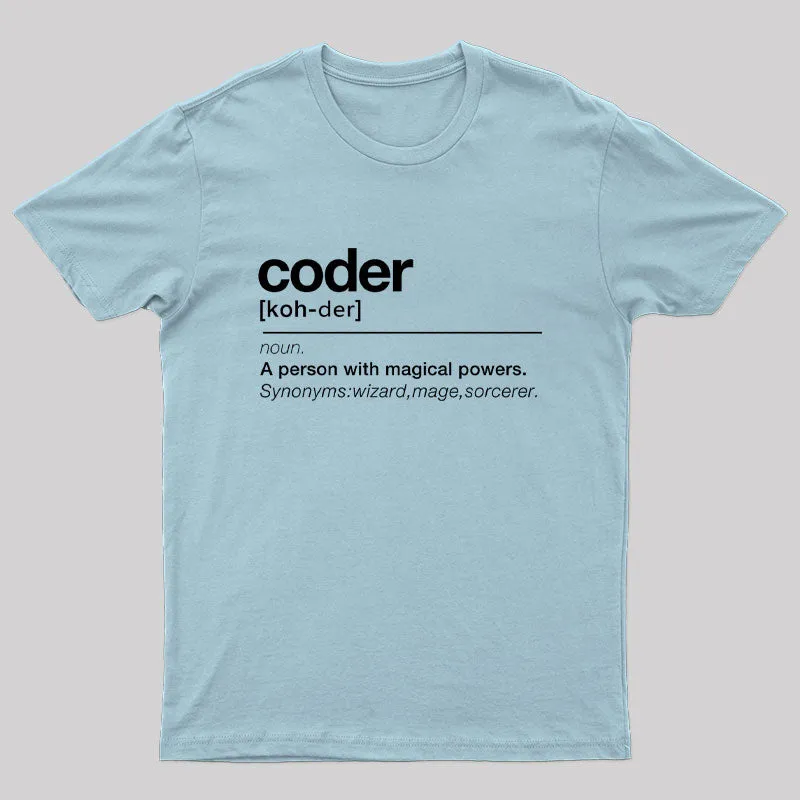 Coder definition T-Shirt - Image 7