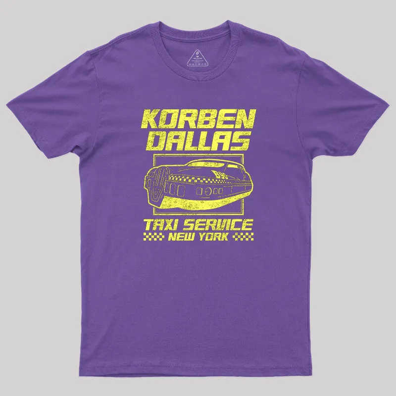 Korben Dallas Taxi Service T-Shirt - Image 6