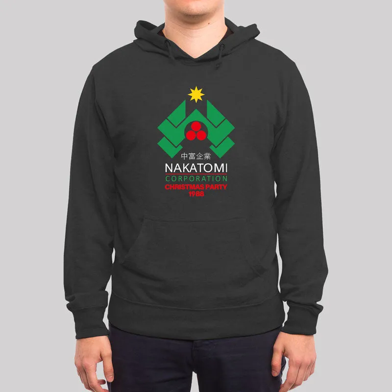 Alternative view of Nakatomi Corporation Christmas Party Hoodie