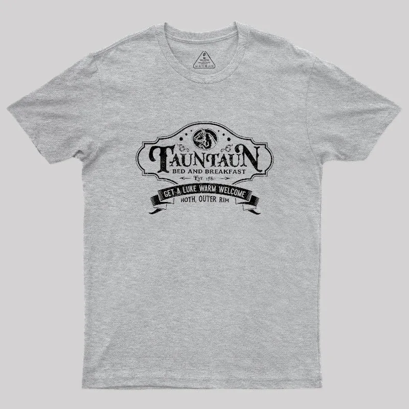 Tauntaun Bed And Breakfast Geek T-Shirt - Image 4