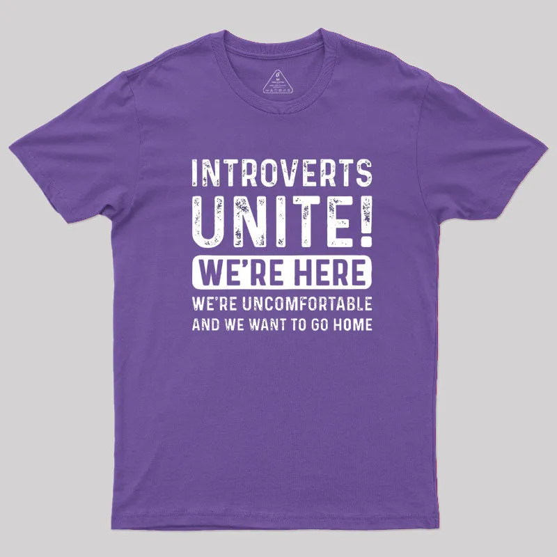 Introverts Unite Essential T-Shirt - Image 5