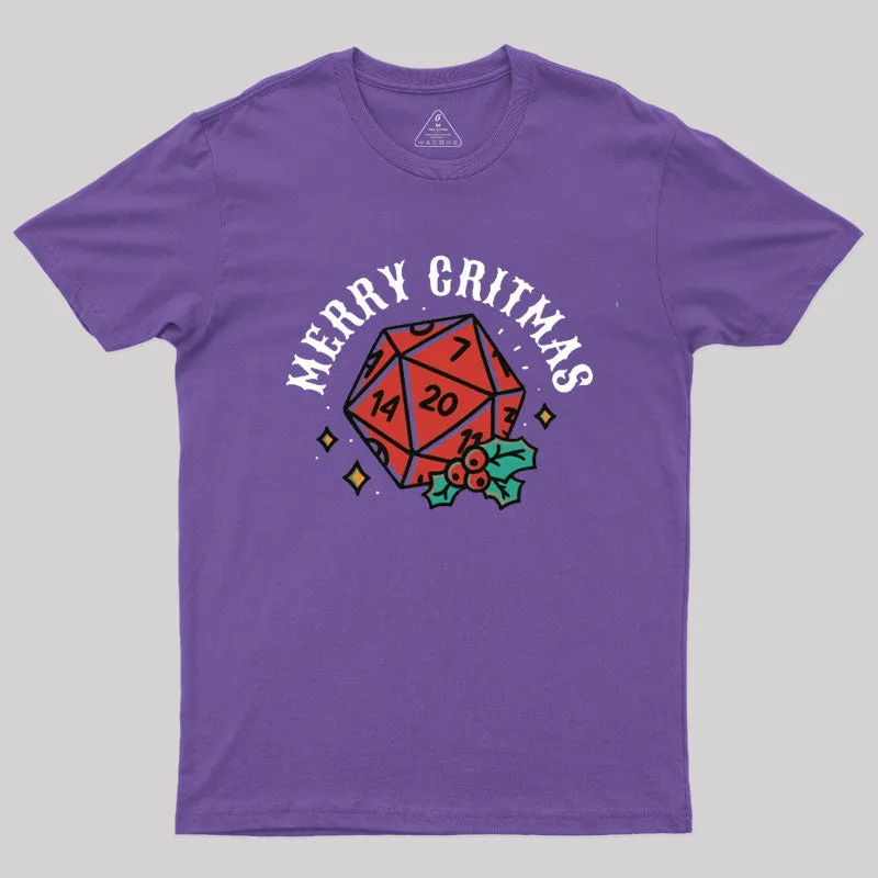Polyhedral Dice Xmas T-Shirt - Image 6