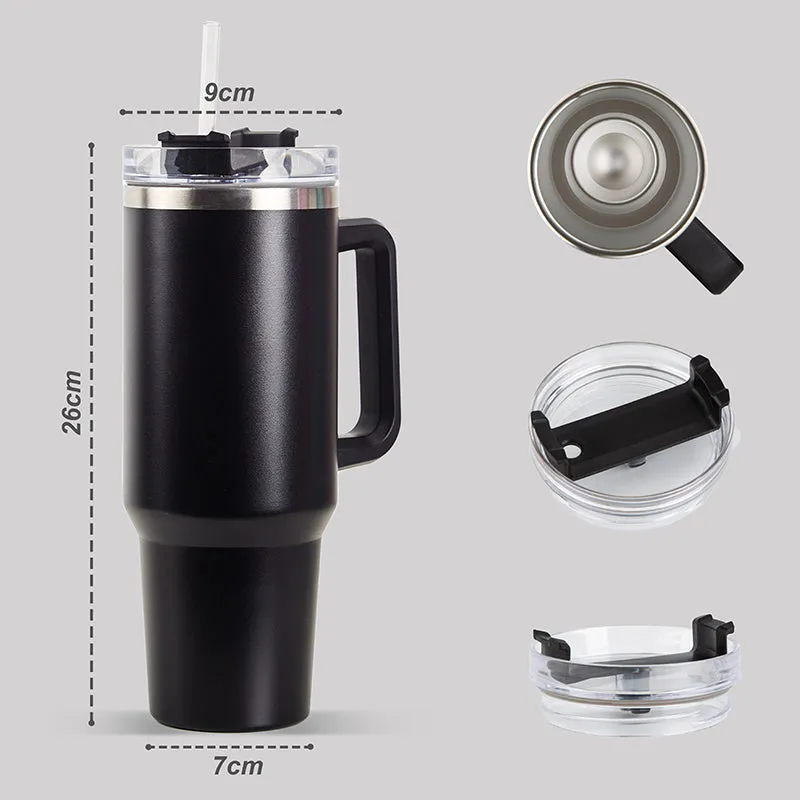 Alternative view of Chewie Flowers and Trees 40oz Tumbler