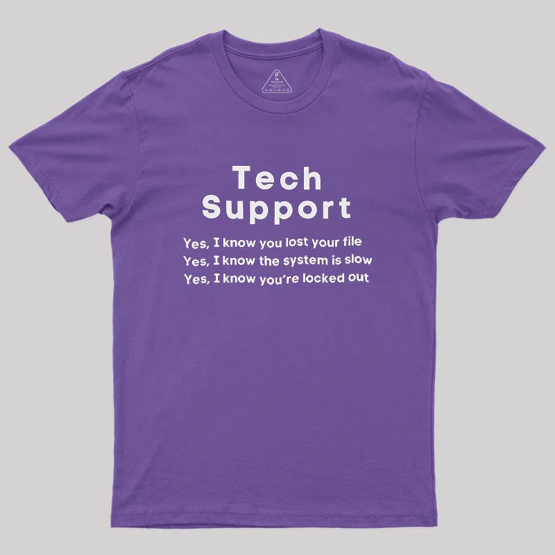 Technology Support Geek T-Shirt - Image 6