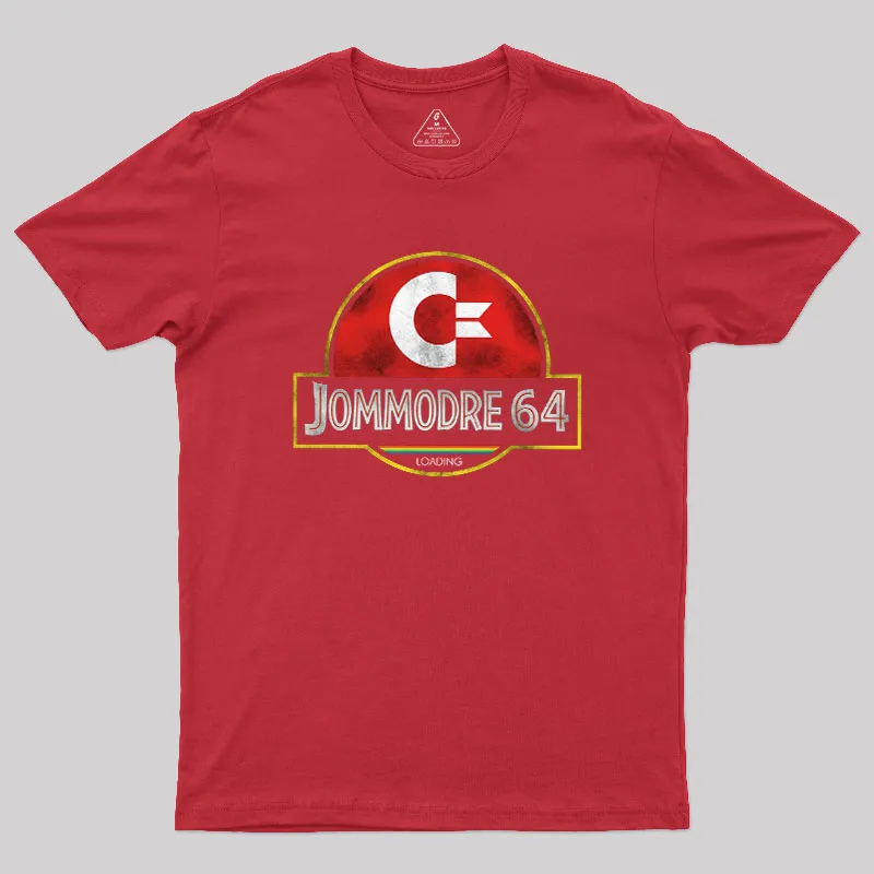 Jommodore 64 Geek T-Shirt - Image 5