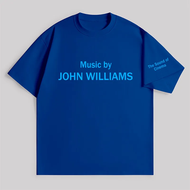 Music By John Williams Unisex Oversized T-shirt - Image 6