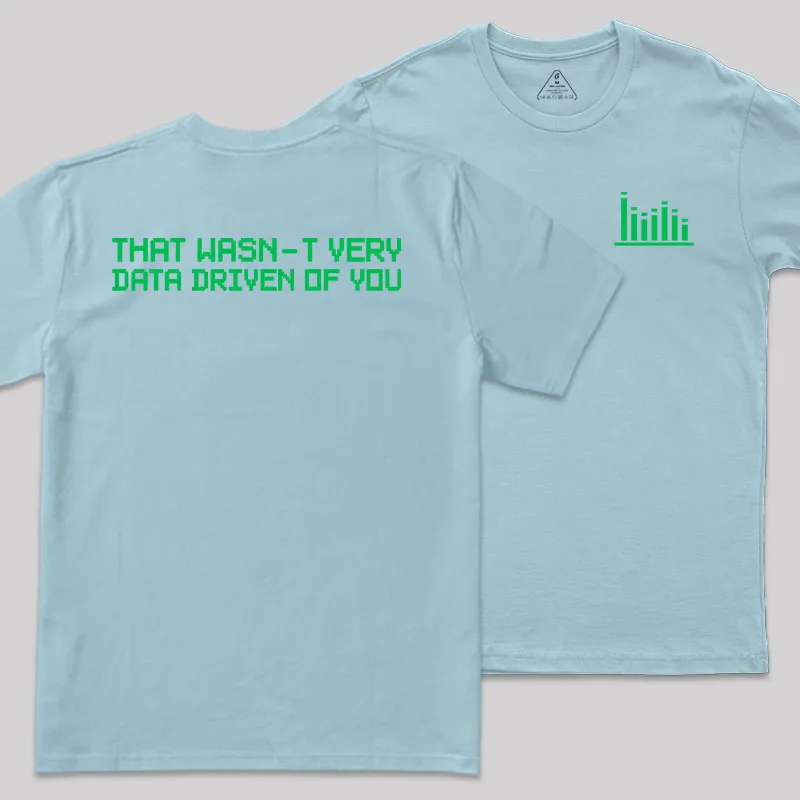 In Data We Trust Front and Back Printed Geek T-Shirt - Image 9