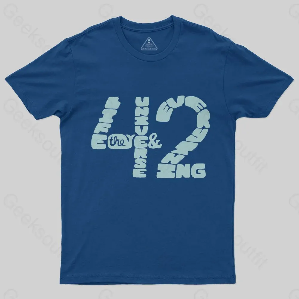 42 The Answer to Everything T-Shirt - Image 2
