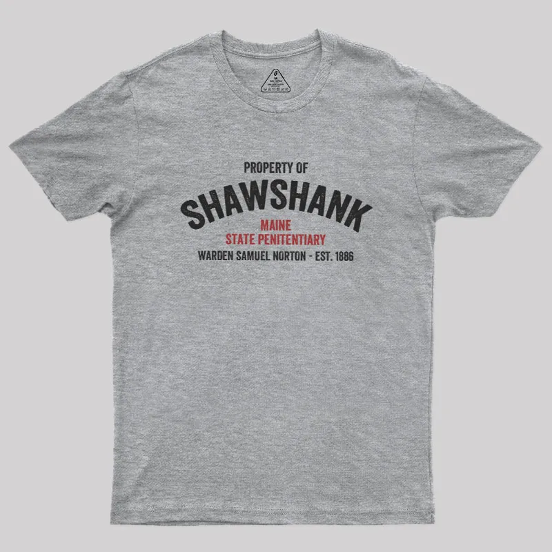 Property of Shawshank Geek T-Shirt - Image 4