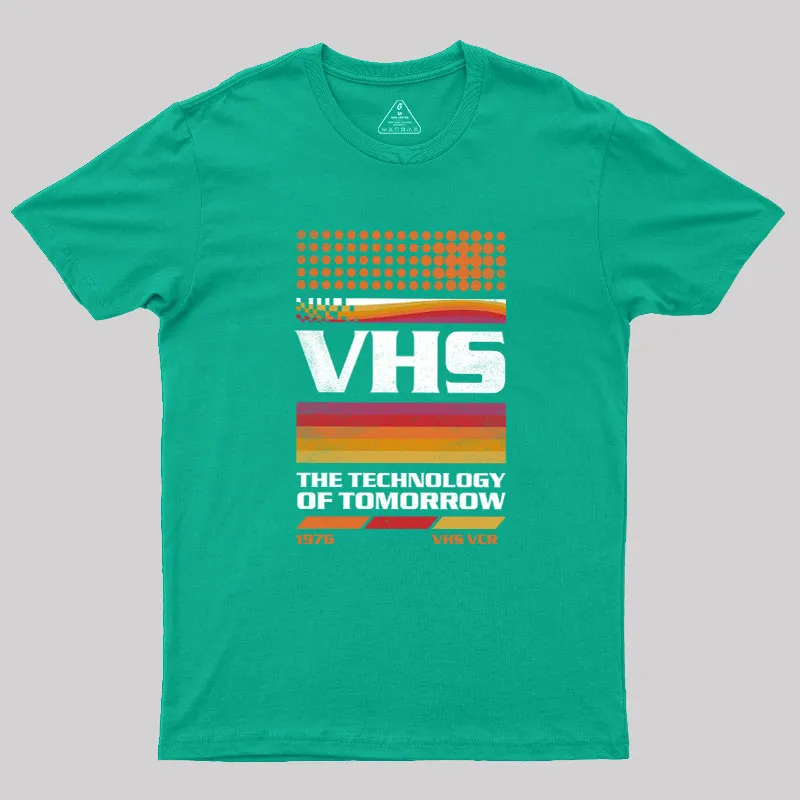 VHS Tech Geek T-Shirt - Image 6