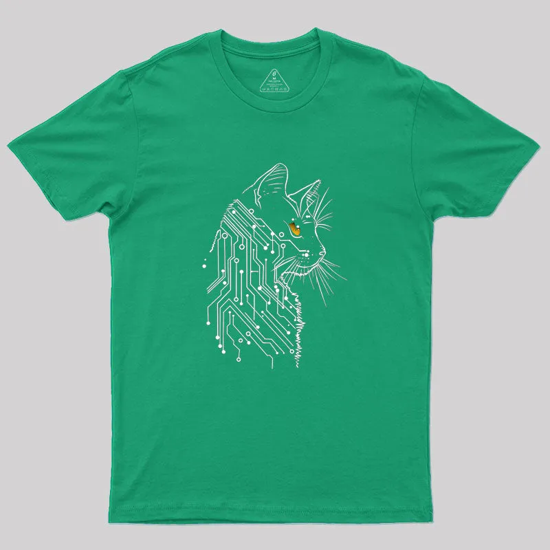 Cat Of Tomorrow Geek T-Shirt - Image 9