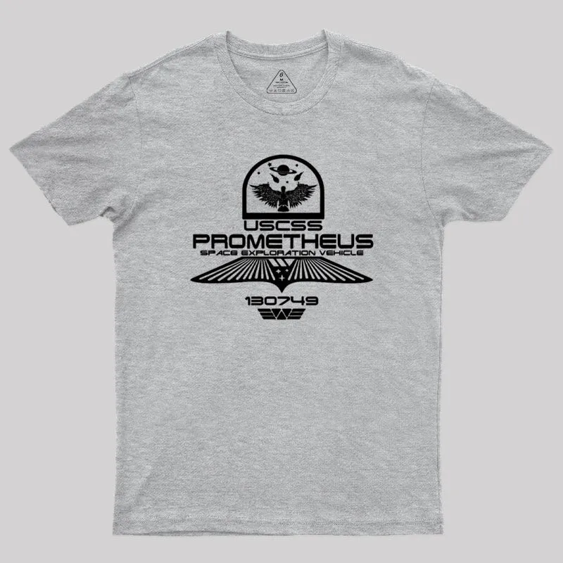 USCSS Prometheus Geek T-Shirt - Image 4