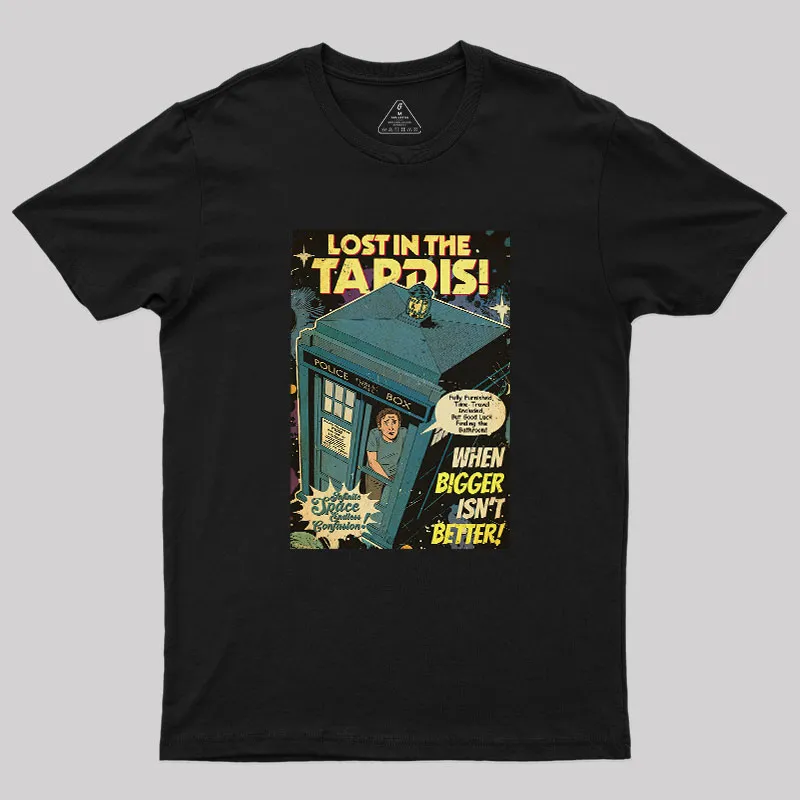 Lost in the TARDIS Geek T-Shirt