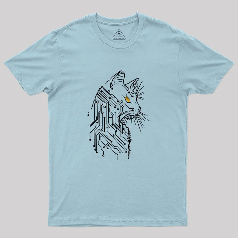 Cat Of Tomorrow Geek T-Shirt - Image 10