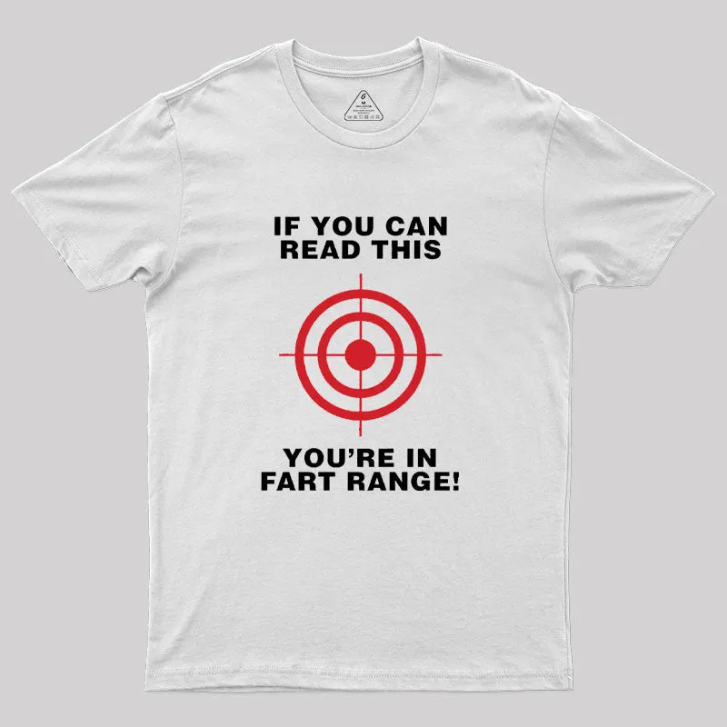 Fart Range Hubie Tribute Geek T-Shirt - Image 10