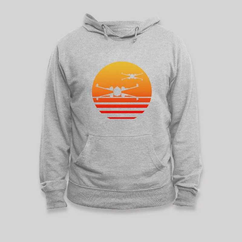 Sunset Wing Starfighter Geek Hoodie - Image 4