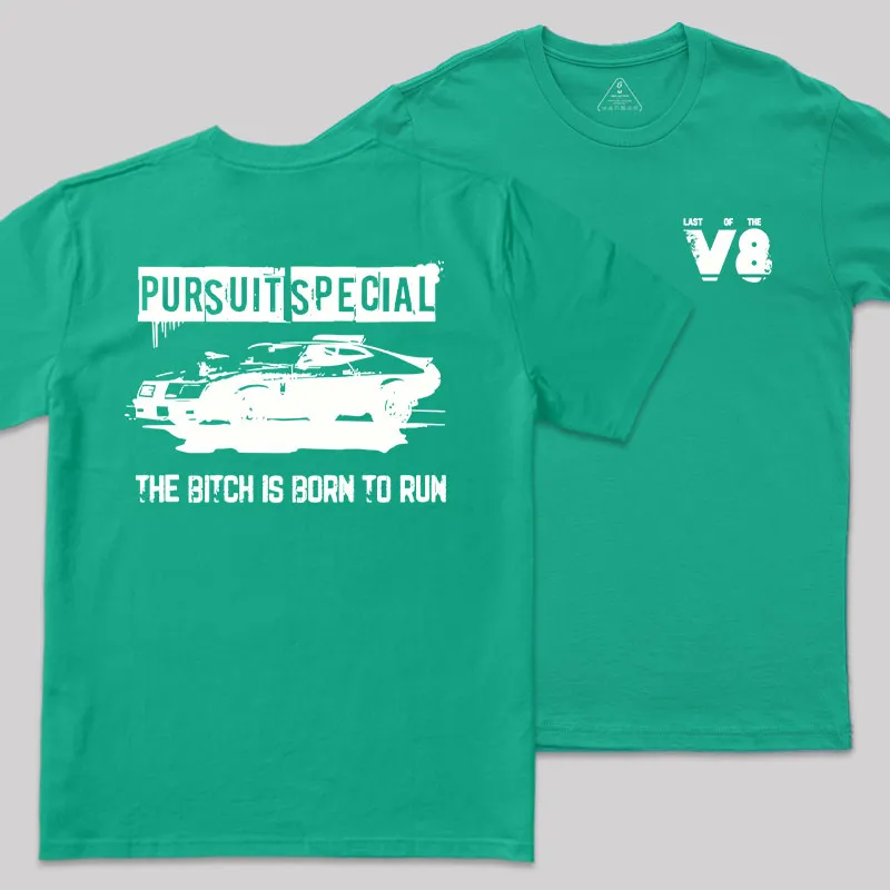 Road Warrior Front and Back Printed Geek T-Shirt - Image 9