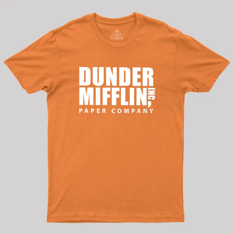 Dunder Mifflin Geek T-Shirt - Image 7