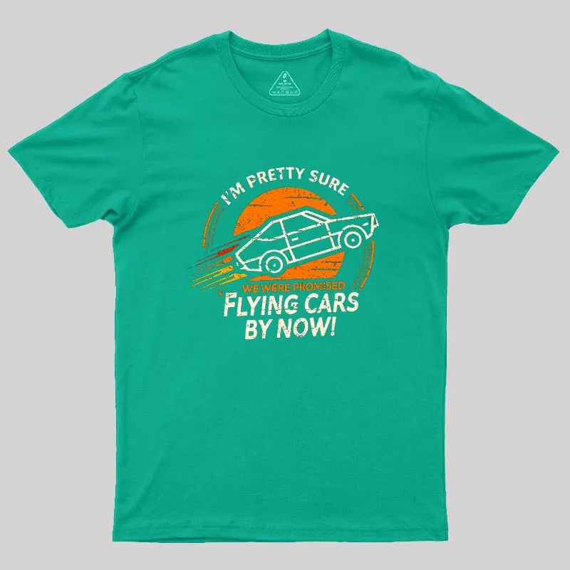 Flying Cars By Now Geek T-Shirt - Image 6