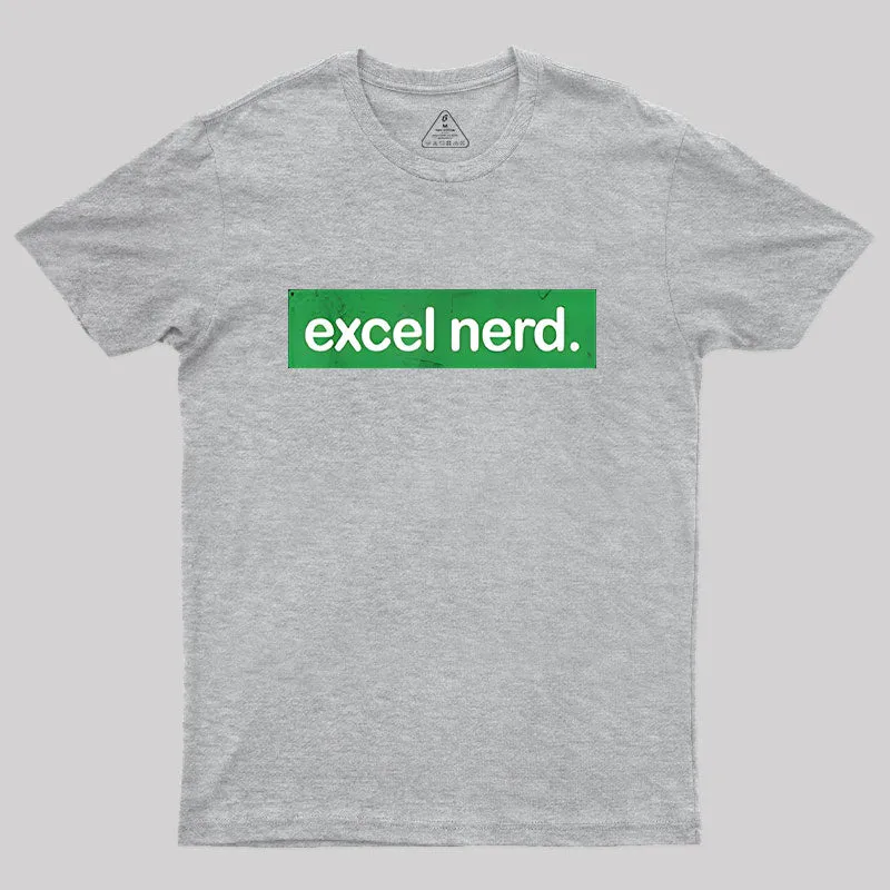 Excel Nerd T-Shirt - Image 9