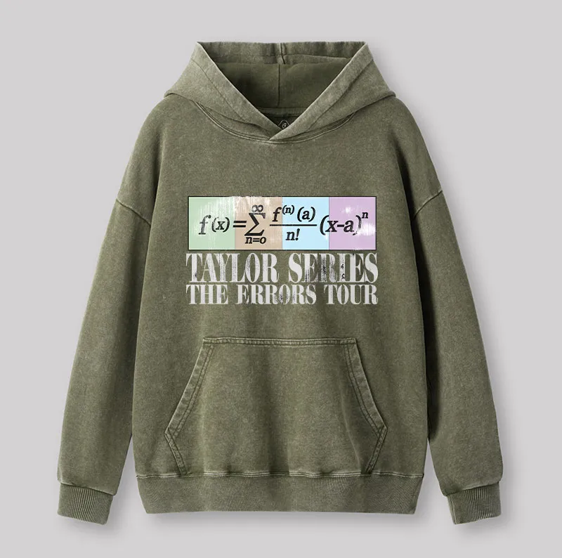 Taylor Series The Errors Washed Hoodie