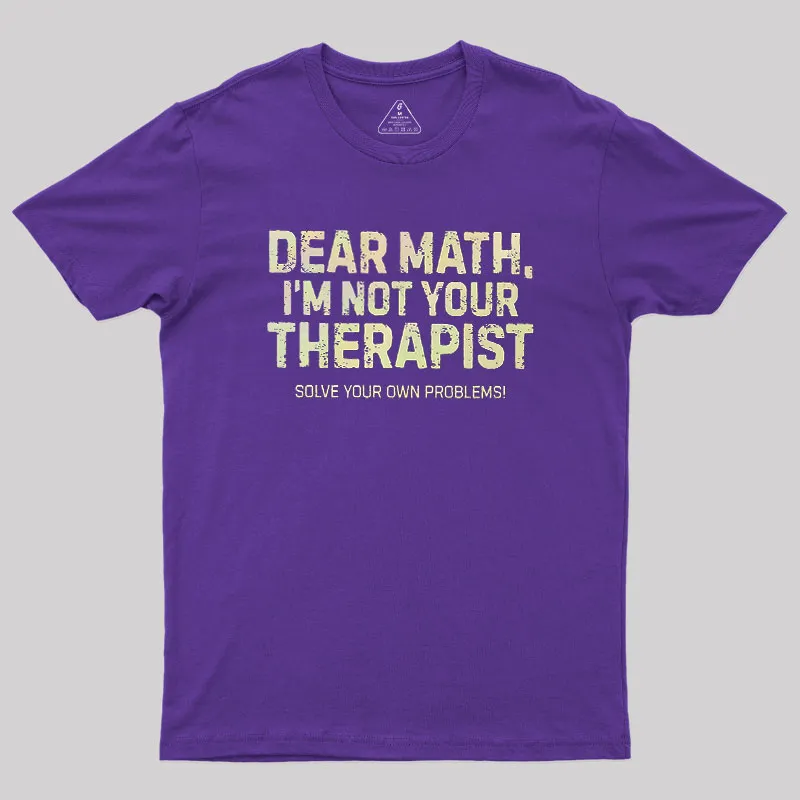 Dear Math Geek T-Shirt - Image 6