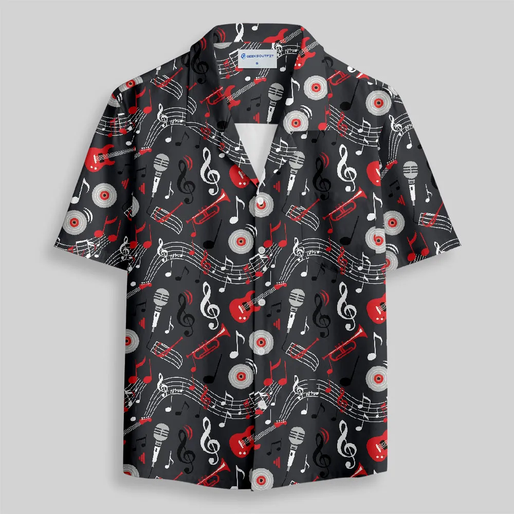 Melody Symphony Button Up Pocket Shirt - Image 2