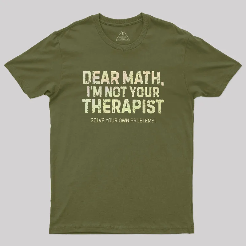 Dear Math Geek T-Shirt - Image 3