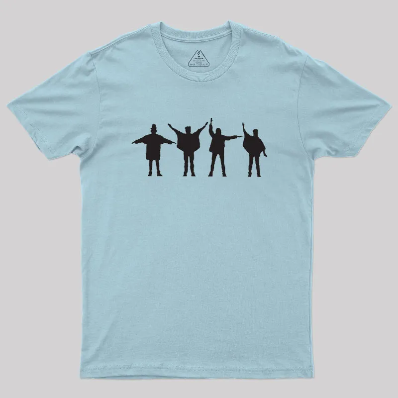 Musician Silhouette Help Geek T-Shirt - Image 8